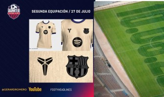 Nova camisola do Barcelona tem o logótipo do Kobe